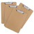 Macroclo Wood Clipboards Set of 4, Letter Size Hardboard Clip Board 8.5x11 for Classroom, Students, Kid, A4 Standard Size 9" x 12.5" with Low Profile Clip, Office & School Supply