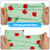 Jowlroel Cherry Printed Poly Mailer 6x9 Inch 100 Pcs, Waterproof and Tear-Resistant Shipping Bags for Clothing, Strong Mailing Bags with Self-Seal, Cute Mailer Bags for Small Business