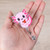 Cute Girly Axolotl Badge Reel, Valentine's Day Badge Reel, Nurse Nursing Badge Reel, Retractable ID Badge Holder Clip, Nurse Student Name Badge Holders, RN CNA MA Medical Worker Nurse Accessories