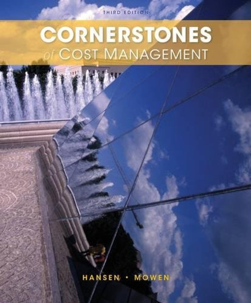 Cornerstones of Cost Management (Cornerstones Series)