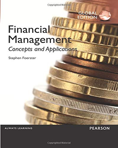 Financial Management: Concepts and Applications, Global Edition