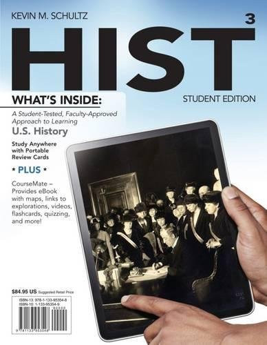 HIST3 (with CourseMate, 2 terms (12 months) Printed Access Card) (New, Engaging Titles from 4LTR Press)