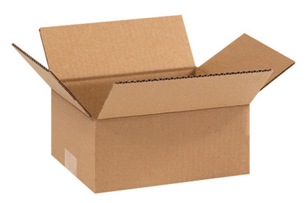 Secure Seal - 9x7x3 Pack of 100 Corrugated Cardboard Packing Shipping Mailing Moving Carton Boxes