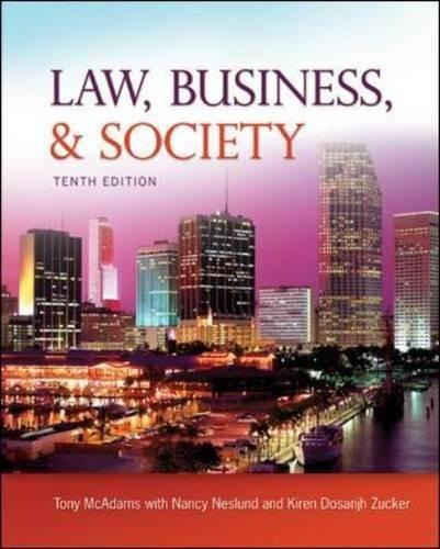 Law, Business and Society
