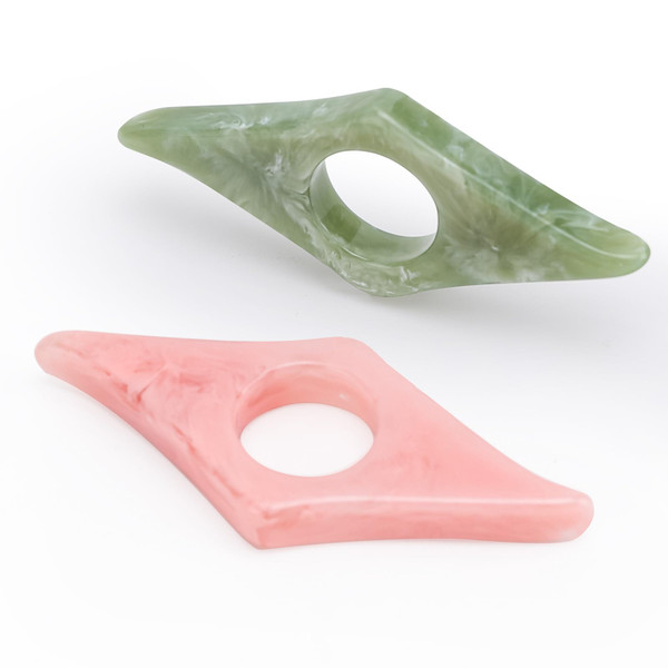 Thumb Page Holder for Reading 2Pack, Energy Pattern Thumb Bookmark, Book Opener Holder, Book Finger Page Holder, Book Accessories for Reading Lovers(Pink and Olive-Green