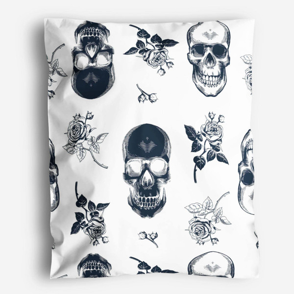 Package Mint Poly Mailers 14 x 19 100 Pack | Waterproof & Tear Resistant Mailing Envelopes for Small Business Supplies | Shipping Bags for Clothes | Cute Shipping Bags for Small Business - Skull Rose Package Mint Poly Mailers 14 x 19 100 Pack | Waterproof & Tear Resistant Mailing Envelopes for Small Business Supplies | Shipping Bags for Clothes | Cute Shipping Bags for Small Business - Skull Rose