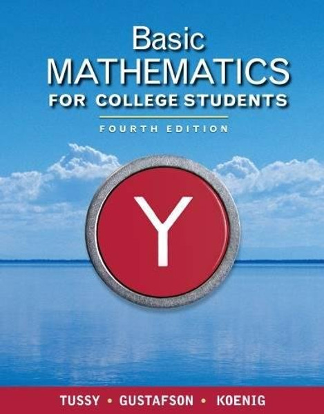 Basic Mathematics for College Students (Available Titles CourseMate)