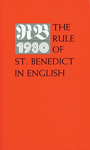 RB 1980: The Rule of St. Benedict in English