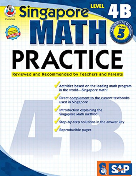 Math Practice, Grade 5 (Singapore Math) Math Practice, Grade 5 (Singapore Math)