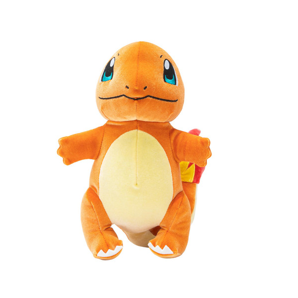 Pokmon Charmander Select Velvet Plush - 8-Inch Charmander Plush with Unique Velvet Fabric and Authentic Details