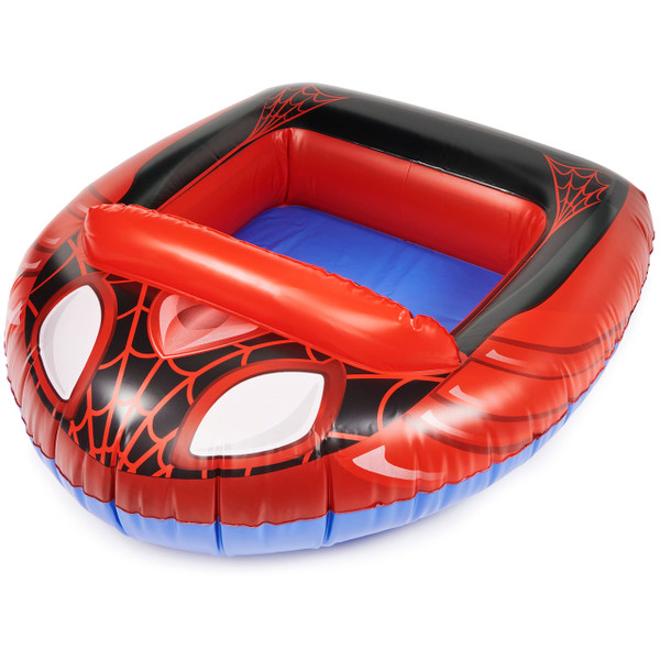 Swimways Marvel Spidey And His Amazing Friends Inflatable Water Boat Vehicle For Kids Ages 3+