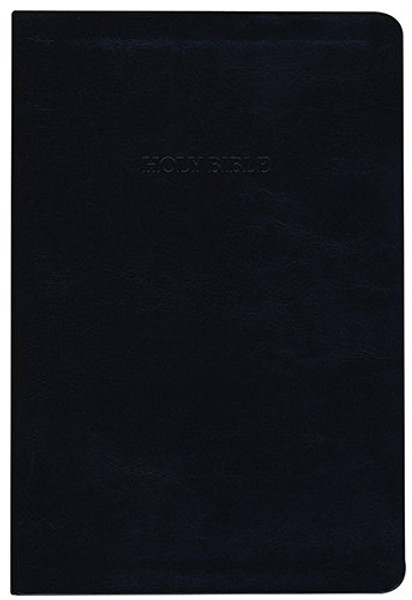 Holy Bible: King James Version, Black, Thinline, Reference