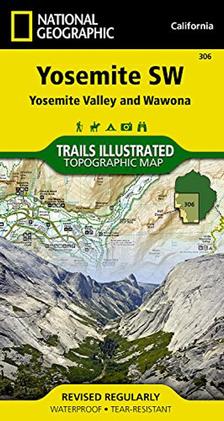 Yosemite SW: Yosemite Valley and Wawona (National Geographic Trails Illustrated Map) Yosemite SW: Yosemite Valley and Wawona (National Geographic Trails Illustrated Map)