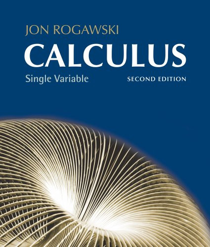 Single Variable Calculus (Paper): Chapters 1-12