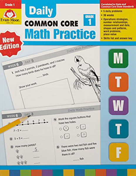 Evan-Moor Daily Language Review Practice Series, Grade 2 - 136 Pages of Language Skills Practice with 36 Weeks of Activities