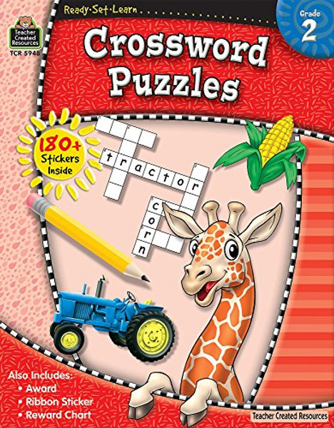 Ready-Set-Learn: Crossword Puzzles, Grade 2