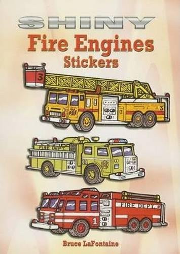 Shiny Fire Engines Stickers (Dover Little Activity Books Stickers)