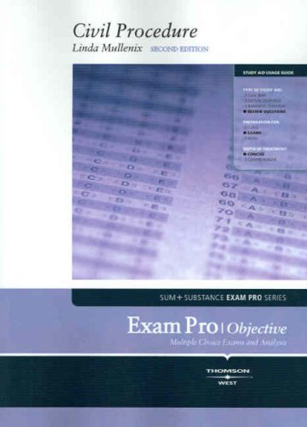 Exam Pro on Civil Procedure (Exam Pro Series) Exam Pro on Civil Procedure (Exam Pro Series)