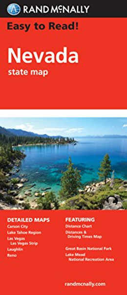 Rand McNally Folded Map: Nevada