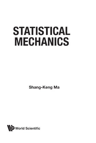 Statistical Mechanics
