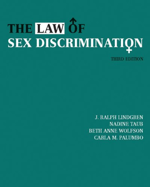 The Law of Sex Discrimination