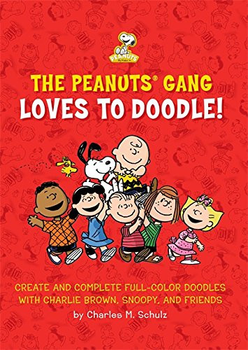 The Peanuts Gang Loves to Doodle: Create and Complete Full-Color Pictures with Charlie Brown, Snoopy, and Friends