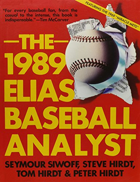 The 1989 Elias Baseball Analyst