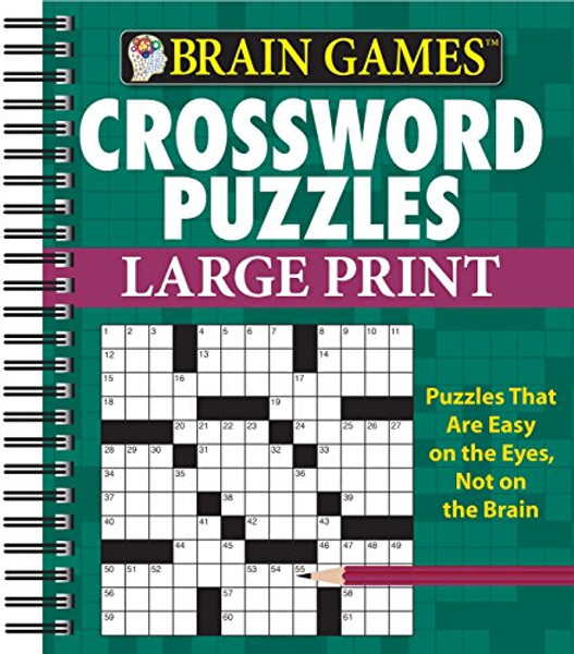 Brain Games: Crossword Puzzles (Large Print)