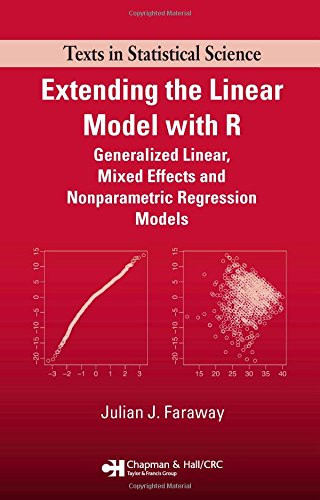 Extending the Linear Model with R: Generalized Linear, Mixed Effects and Nonparametric Regression Models (Chapman & Hall/CRC Texts in Statistical Science)