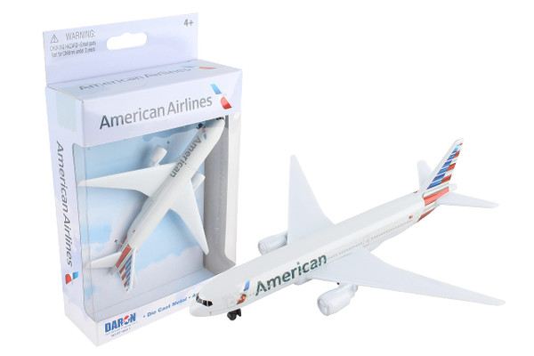 Daron Toy Airplane  American Airlines  Die-Cast Metal Model Airplane Toy with Plastic Parts for Kids Ages 3+