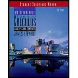 Multivariable Calculus Concepts and Contexts