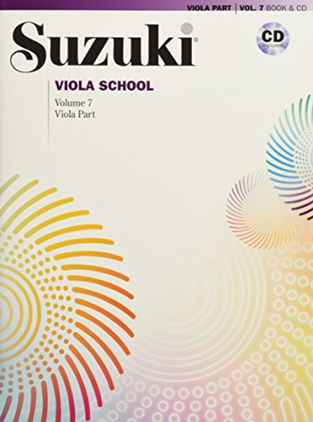 Suzuki Viola School, Vol 7: Viola Part, Book & CD