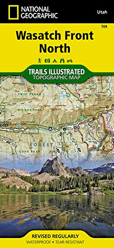 Wasatch Front North (National Geographic Trails Illustrated Map)