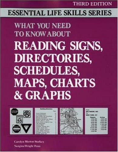 What You Need to Know About Reading Signs, Directories, Schedules, Maps, Charts & Graphs (Essential Life Skills)