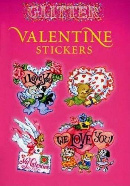 Glitter Valentine Stickers (Dover Little Activity Books Stickers) Glitter Valentine Stickers (Dover Little Activity Books Stickers)