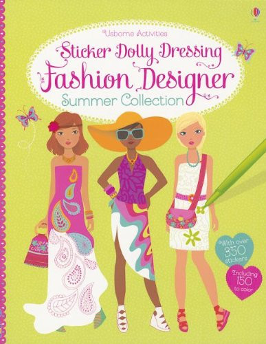Sticker Dolly Dressing Fashion Designer Summer Collection