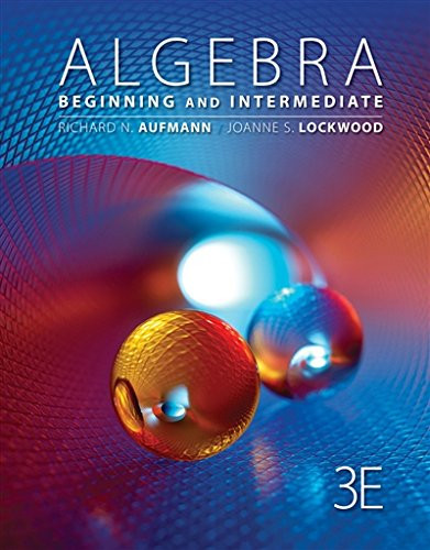 Algebra: Beginning and Intermediate (Textbooks Available with Cengage Youbook)