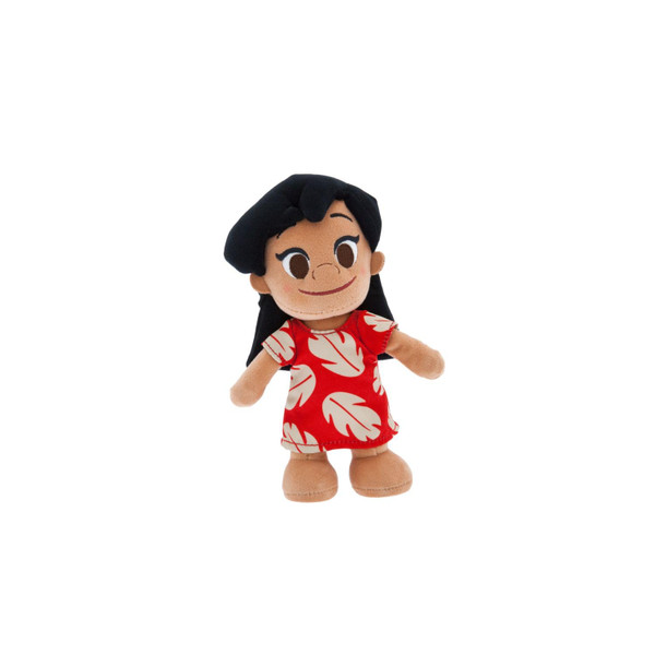 Disney Store Official Lilo nuiMOs Plushie - Soft Plush with Embroidered Features, Poseable Hands & Turning Head, Magnetic Hands for Holding, 6 Inches, Dress Up with nuiMOs Outfits