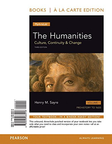 Humanities, The,  Volume 1 ALC and REVEL AC Humanities V1 Package (3rd Edition)