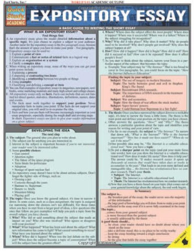 Expository Essay (Quick Study Academic)