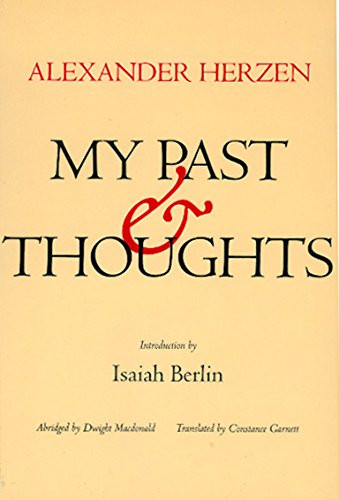 My Past and Thoughts