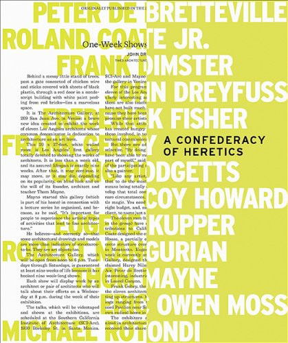 A Confederacy of Heretics