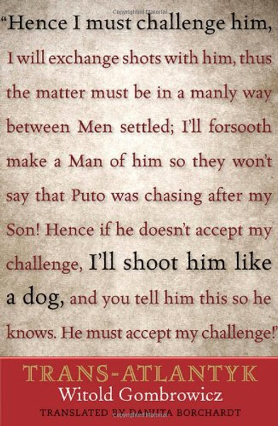 Trans-Atlantyk: An Alternate Translation (The Margellos World Republic of Letters)