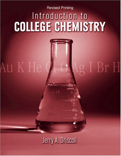 Introduction to College Chemistry