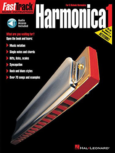 FastTrack Harmonica Method - Book 1: for Diatonic Harmonica (Fast Track Music Instruction) Bk/Online Audio