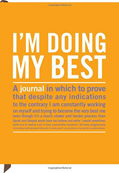 Knock Knock I'm Doing My Best Inner-Truth Journal