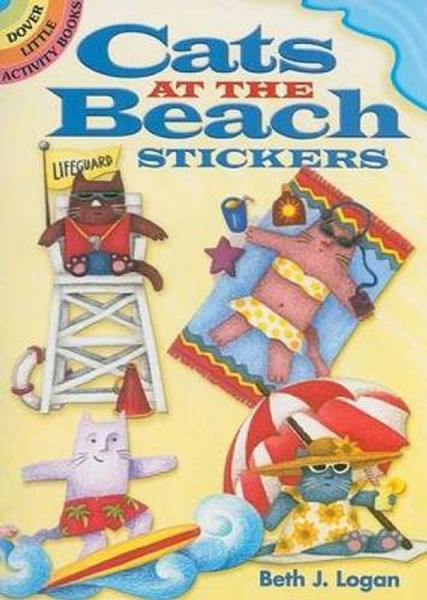 Cats at the Beach Stickers (Dover Stickers) Cats at the Beach Stickers (Dover Stickers)