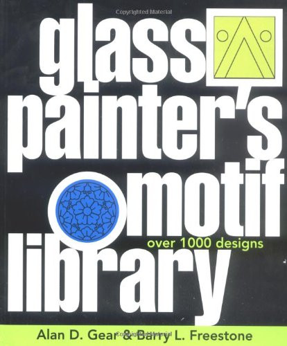 Glass Painter's Motif Library: Over 1000 Designs (Import)