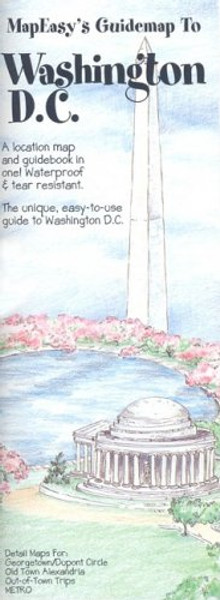 MapEasy's Guidemap to Washington DC