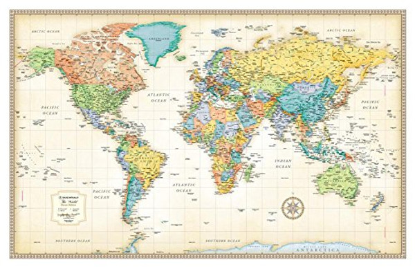 Rand Mcnally World Map (Classic Edition World Wall Map) Rand Mcnally World Map (Classic Edition World Wall Map)